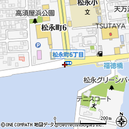 徳島周辺の地図