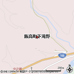三重県松阪市飯高町下滝野周辺の地図