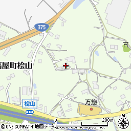 広島県東広島市高屋町桧山120周辺の地図