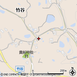 兵庫県淡路市竹谷747周辺の地図