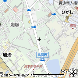 大阪府貝塚市海塚69周辺の地図