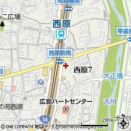 植田基工株式会社　広島営業所周辺の地図