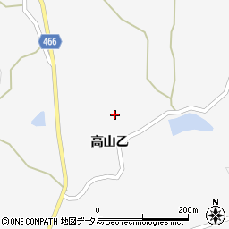 兵庫県淡路市高山周辺の地図