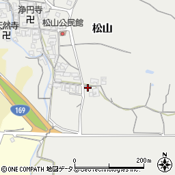 奈良県高市郡高取町松山355周辺の地図
