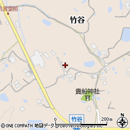 兵庫県淡路市竹谷469周辺の地図