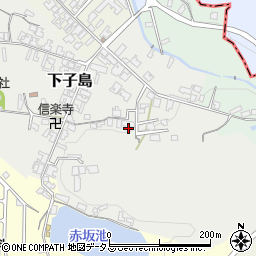 奈良県高市郡高取町下子島周辺の地図