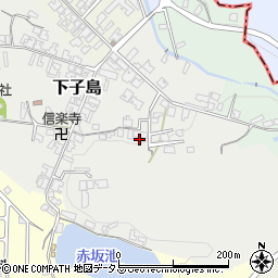 奈良県高取町（高市郡）下子島周辺の地図
