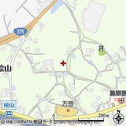 広島県東広島市高屋町桧山169周辺の地図