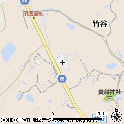 兵庫県淡路市竹谷508周辺の地図