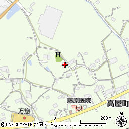広島県東広島市高屋町桧山532周辺の地図