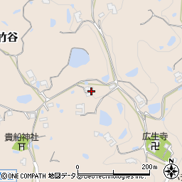 兵庫県淡路市竹谷755周辺の地図