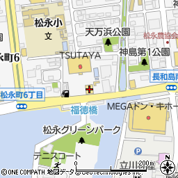 かっぱ寿司松永店周辺の地図