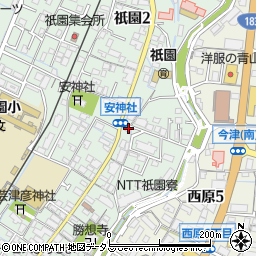 岡橋歯科医院周辺の地図