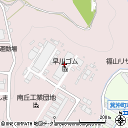 早川ゴム株式会社　本社箕島工場総務部周辺の地図