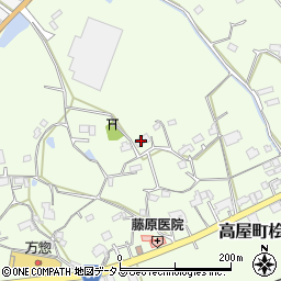 広島県東広島市高屋町桧山530周辺の地図