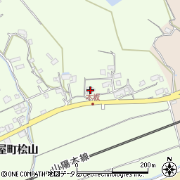 広島県東広島市高屋町桧山739周辺の地図