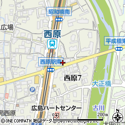 コスモセルフステーション祇園新道ＳＳ周辺の地図