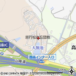 広島県東広島市西条町吉行650周辺の地図