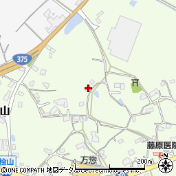 広島県東広島市高屋町桧山174周辺の地図