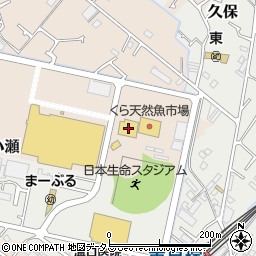 くら寿司東貝塚店周辺の地図