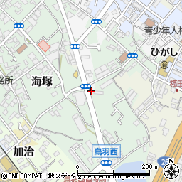大阪府貝塚市堀728-1周辺の地図