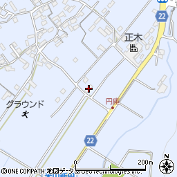 三重県伊勢市円座町264周辺の地図