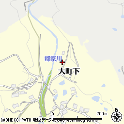 兵庫県淡路市大町下615周辺の地図