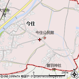 奈良県御所市今住219周辺の地図