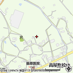 広島県東広島市高屋町桧山525周辺の地図