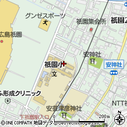 広島市立祇園小学校周辺の地図