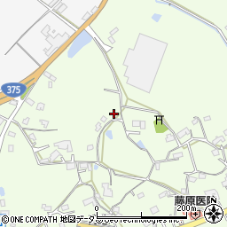 広島県東広島市高屋町桧山182周辺の地図