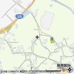 広島県東広島市高屋町桧山182周辺の地図