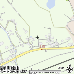広島県東広島市高屋町桧山742周辺の地図