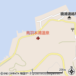 鳥羽本浦温泉周辺の地図