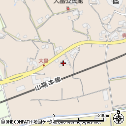 広島県東広島市高屋町大畠138周辺の地図