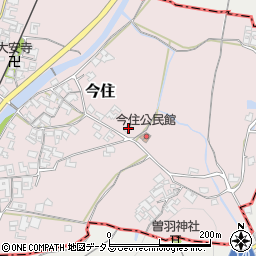 奈良県御所市今住207周辺の地図