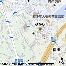 大阪府貝塚市福田85周辺の地図