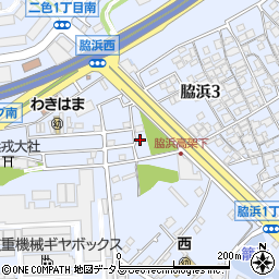 大阪府貝塚市脇浜3丁目27-6周辺の地図