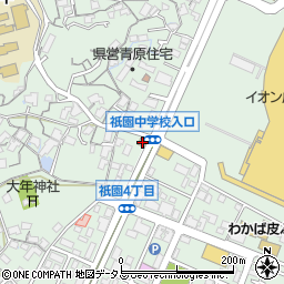 かつや広島祇園店周辺の地図