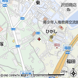 大阪府貝塚市海塚27周辺の地図
