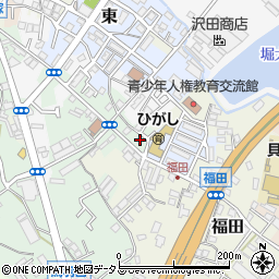 大阪府貝塚市海塚25-17周辺の地図