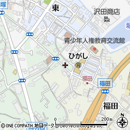 大阪府貝塚市海塚25-5周辺の地図