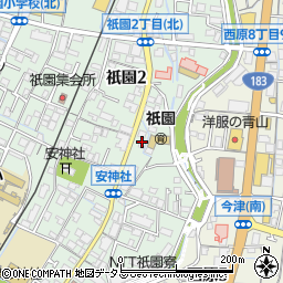 理研計器株式会社　広島営業所周辺の地図