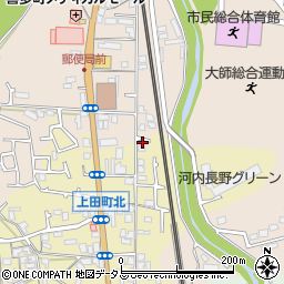 大阪府河内長野市喜多町167周辺の地図