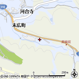 大阪府河内長野市河合寺318周辺の地図