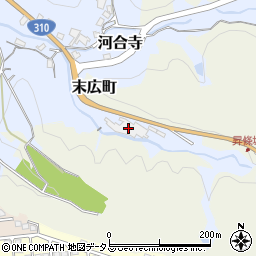 大阪府河内長野市河合寺319-1周辺の地図