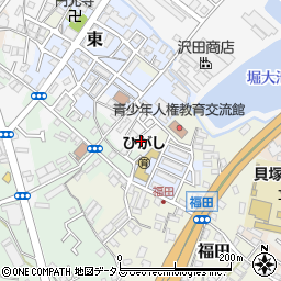 大阪府貝塚市堀745周辺の地図