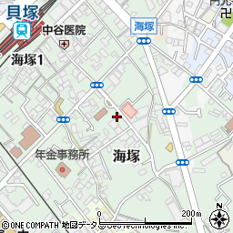 貝塚交通安全協会周辺の地図