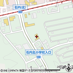 トヨタカローラ広島シャント西風新都周辺の地図