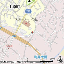 大阪府河内長野市上原町541周辺の地図